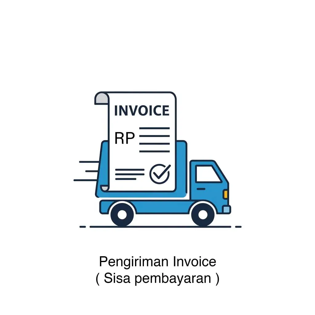 Pengiriman Invoice maklon sepatu